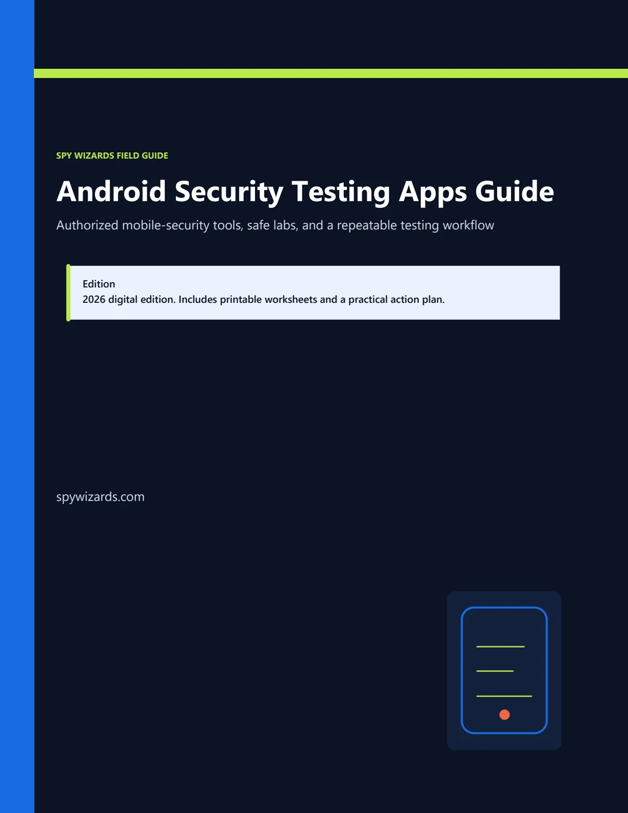 Cover of Android Security Testing Apps Guide