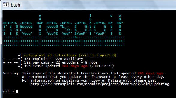 Metasploit Framework: Network Exploits