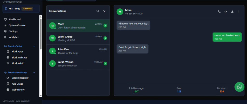 Understanding the Remote Keylogger Feature in the Sphnix Monitoring App 2 best remote spy app