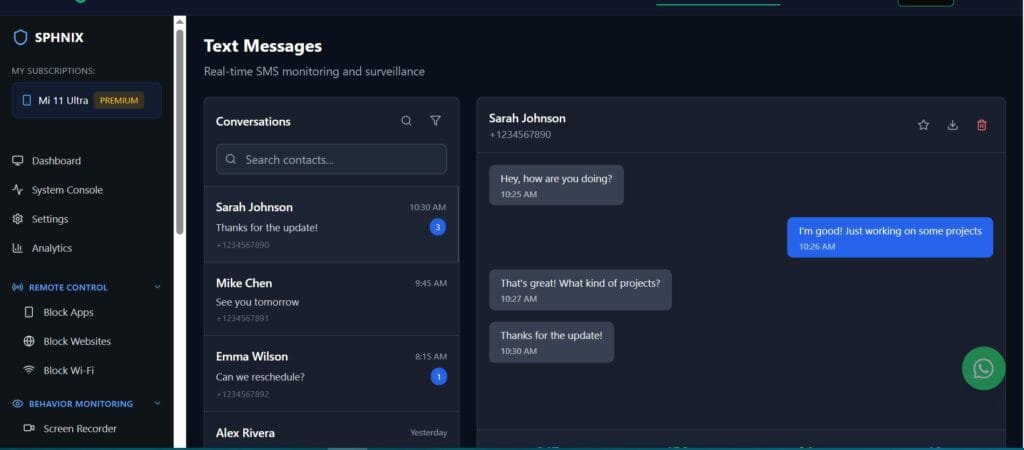 Understanding the Remote Keylogger Feature in the Sphnix Monitoring App 1 Remote keylogger