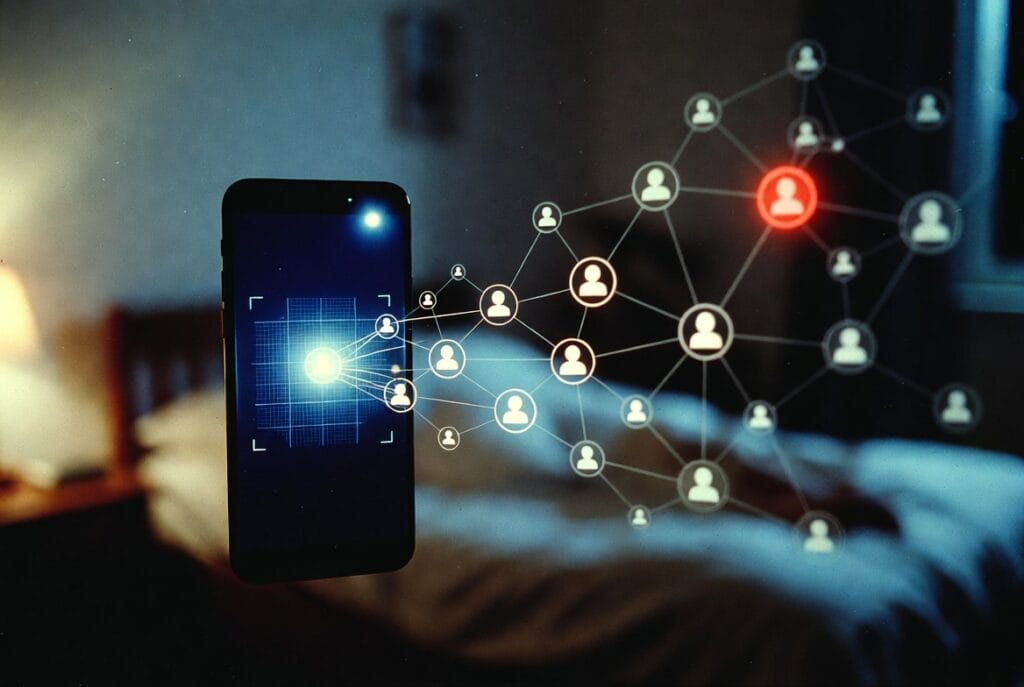 A professional Gmail security and monitoring application interface, showing expert insights into ethical account access and protection features.