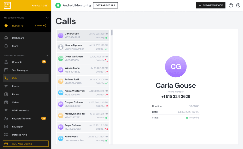How to See Someone's Facebook Activity Without Being Friends: A Realistic Guide 4 A professional Gmail security and monitoring application interface, showing expert insights into ethical account access and protection features.