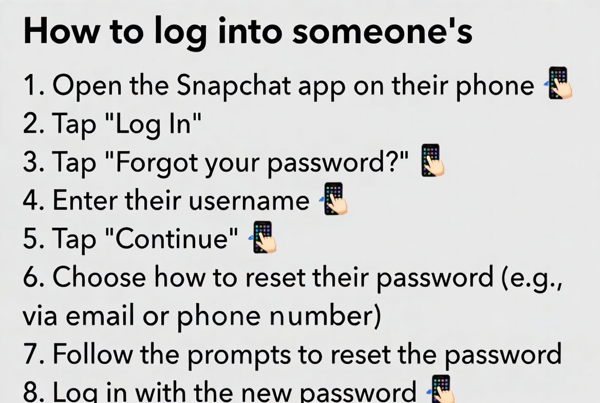 How to Log Into Someone's Snapchat Without a Password: A Professional Cybersecurity Guide 30 How to Log Into Someone’s Snapchat Without a Password: A Professional Cybersecurity Guide
