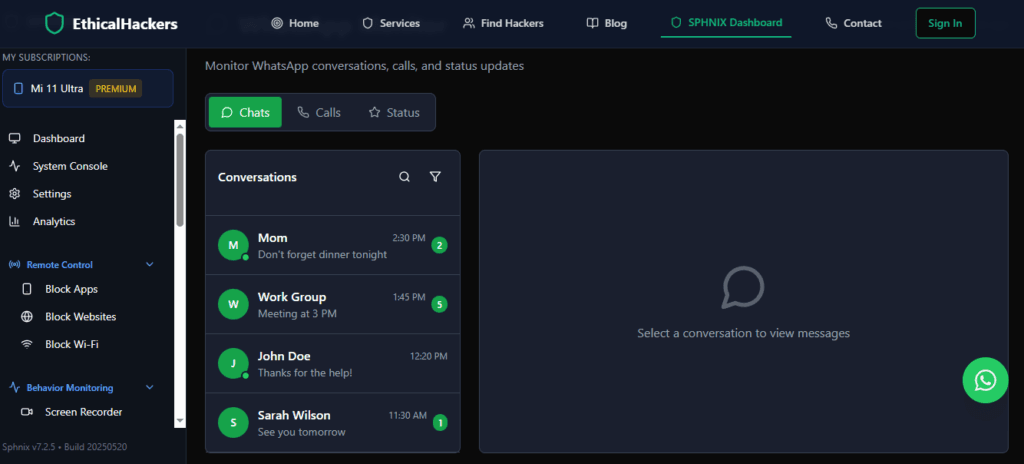 How to Hack Someone's WhatsApp Without Access to Their Phone: Separating Hope from Harsh Reality 2 A professional Gmail security and monitoring application interface, showing expert insights into ethical account access and protection features.