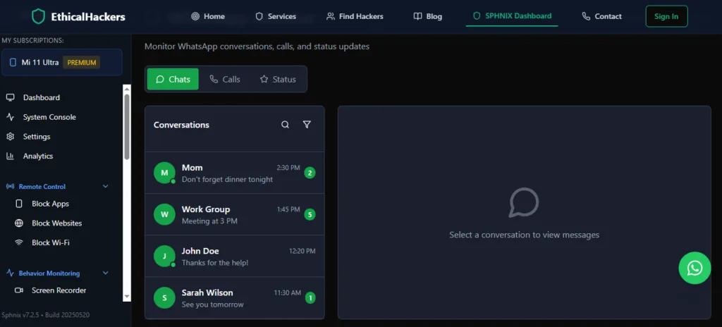 How to See Someone's Snapchat: A Professional Guide to Monitoring Solutions 4 A professional Gmail security and monitoring application interface, showing expert insights into ethical account access and protection features.
