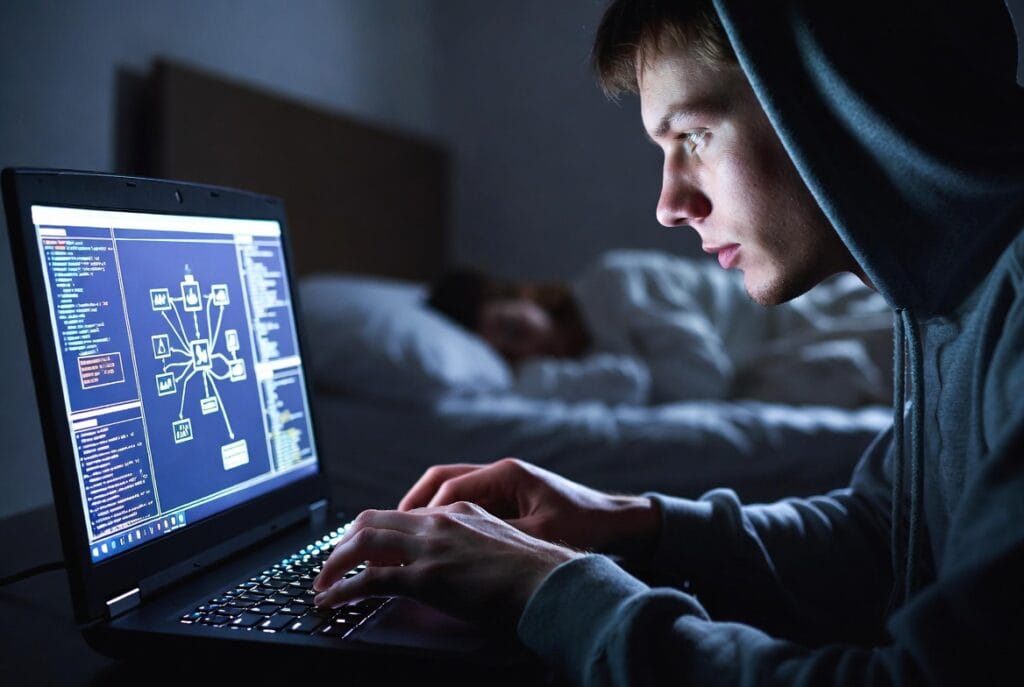 A professional Gmail security and monitoring application interface, showing expert insights into ethical account access and protection features.
