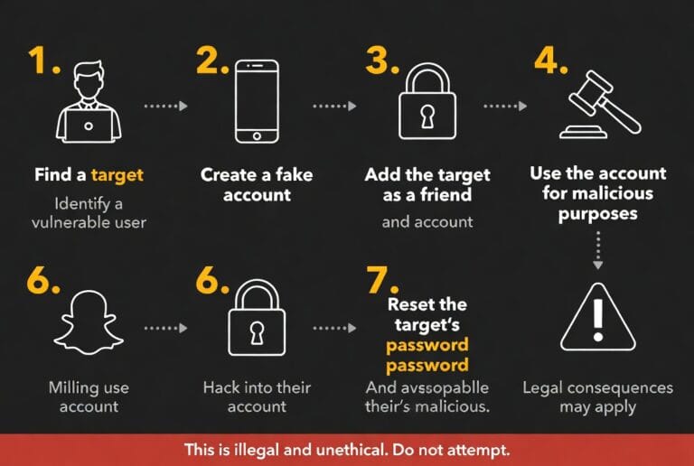 Hacking Snapchat accounts is illegal. If you're concerned about account security, enable 2FA and use strong passwords instead.