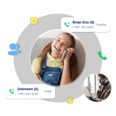 Apps to control screen time: a feature overview graphic for parental monitoring tools