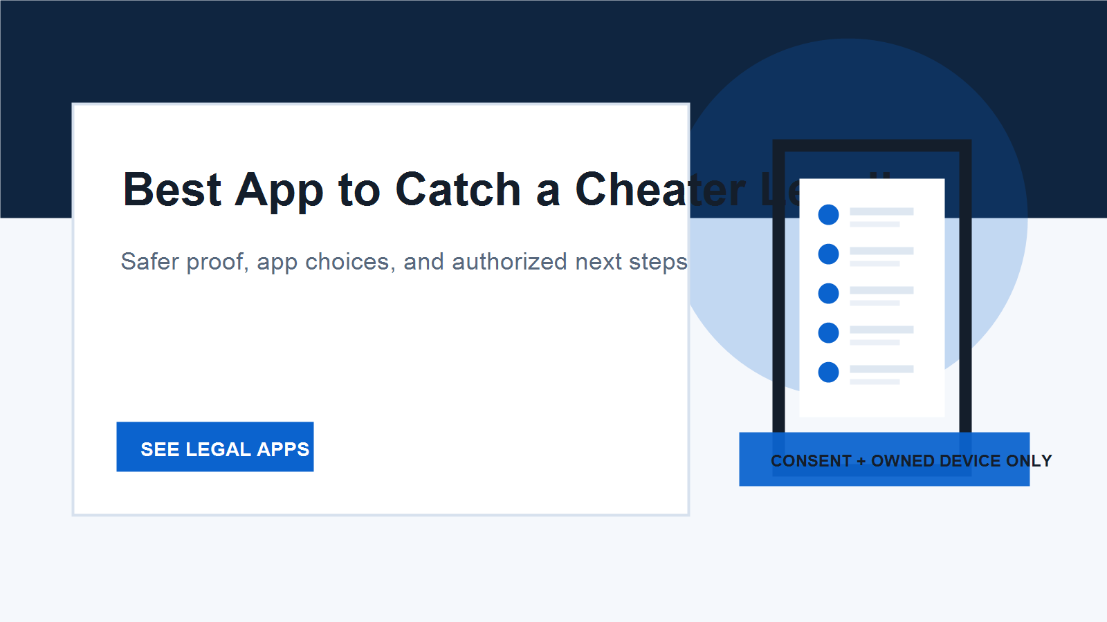 Best App to Catch a Cheater Legally: Apps, Signs, and Safer Proof 2 Best app to catch a cheater legally app options